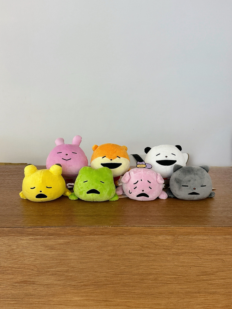 西村裕二小動物們：趴趴系列小娃