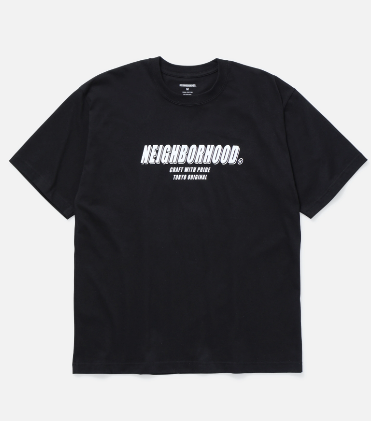 [現貨] NEIGHBORHOOD SS25 NH . TEE SS-1 | Black / Gray