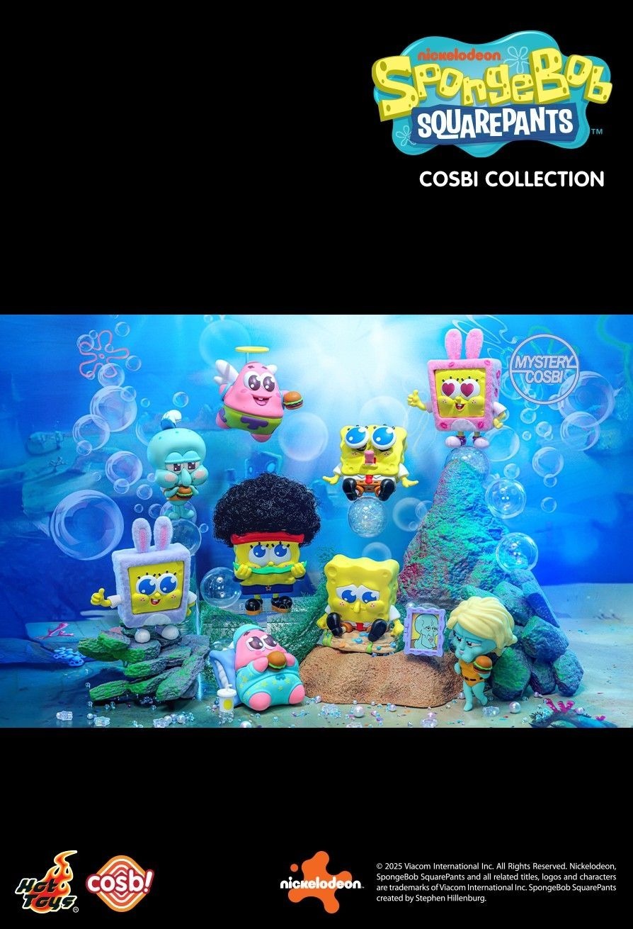 Hoy Toys《海綿寶寶》Cosbi收藏系列 (全套8款)