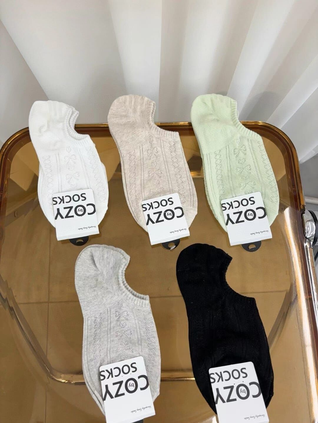 CT4424 暗花紋不掉跟船襪  (任選5對$75 / 任選10對$138)