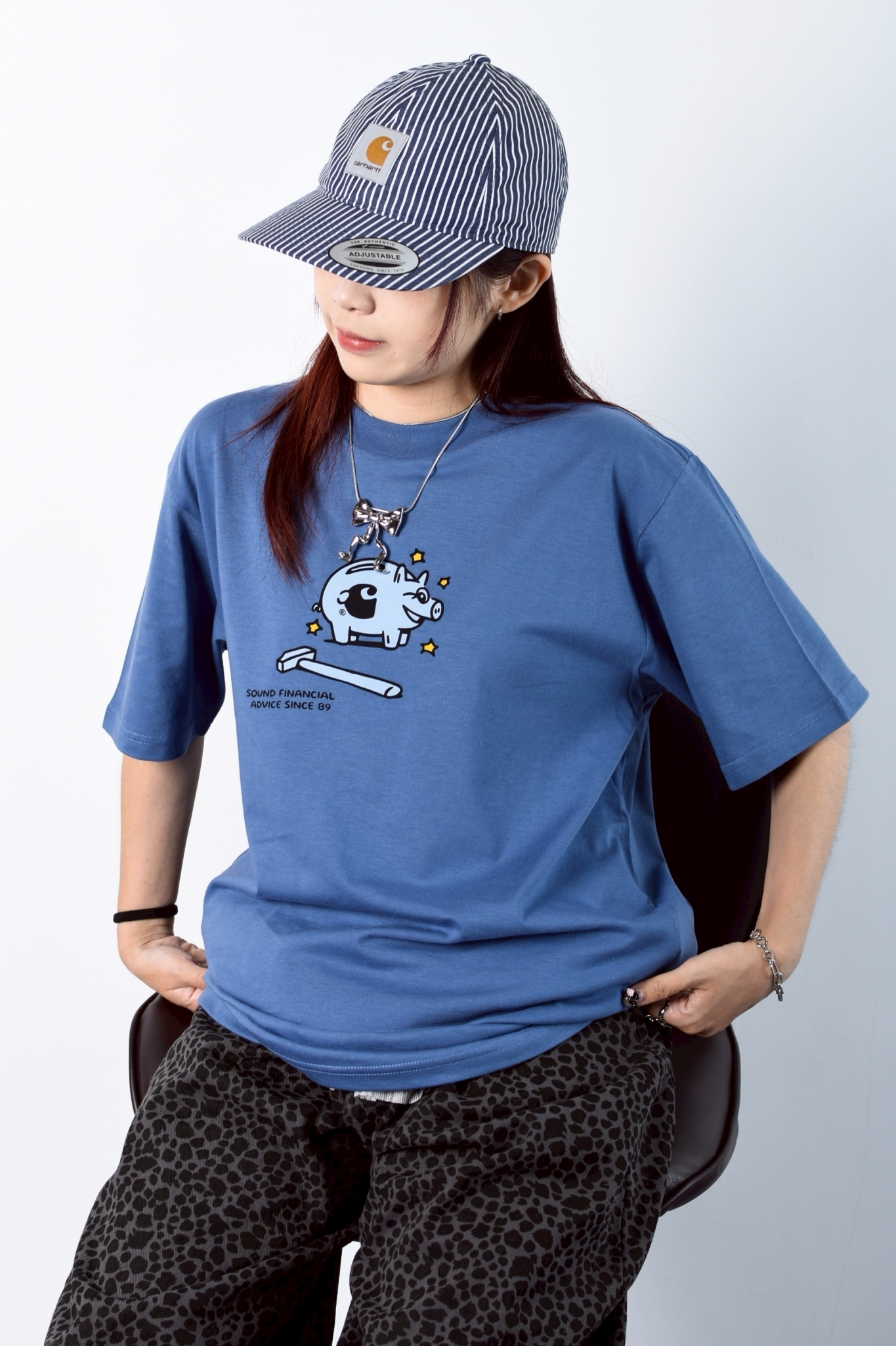 ☆ETW☆【EASY TO WEAR】CARHARTT WIP Notus Cap 條紋 棒球帽 老帽