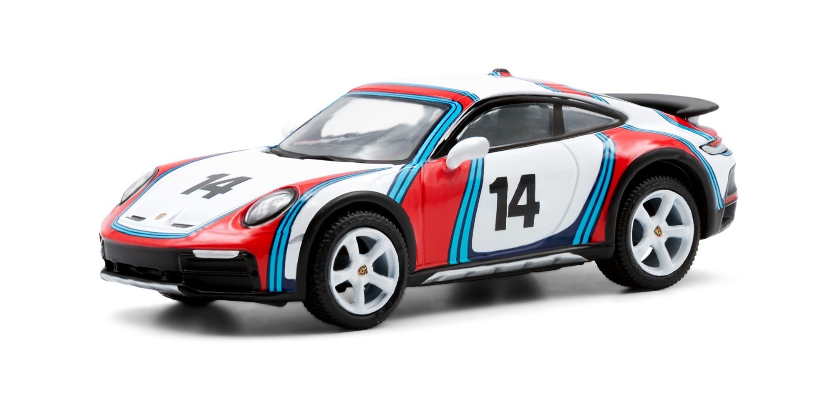 Sparky X Tiny 1/64 Porsche 911(992) Dakar Martini Rallye 1978（Tiny Exclusive ）