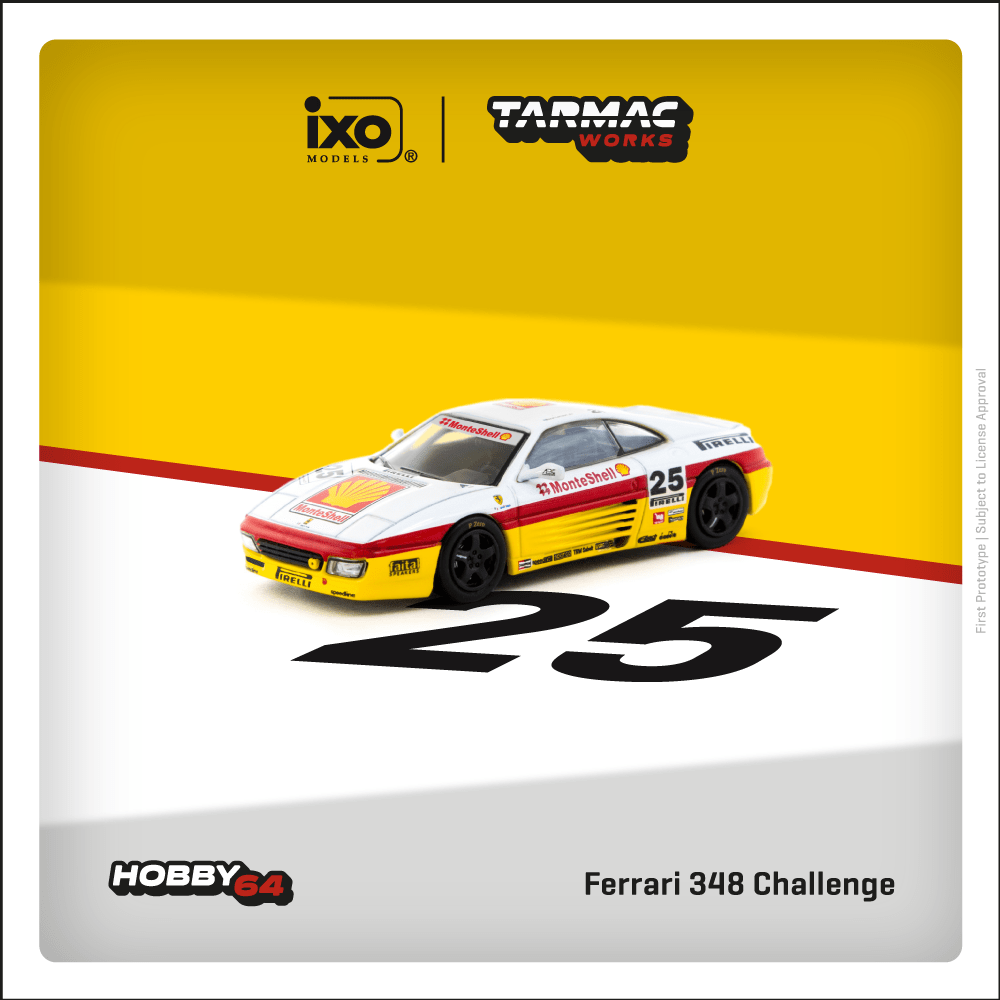 Tarmac Works Ferrari 348 Challenge Italian GT 1994 Oscar Larrauri
