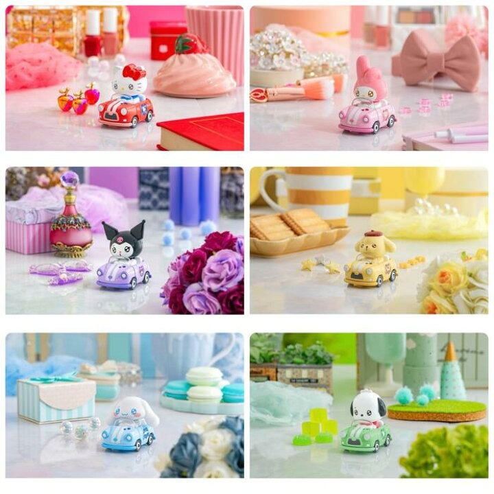 Takara Tomy Tomica Tunes 三麗鷗Sanrio 角色 Vol.1 (全套6款)
