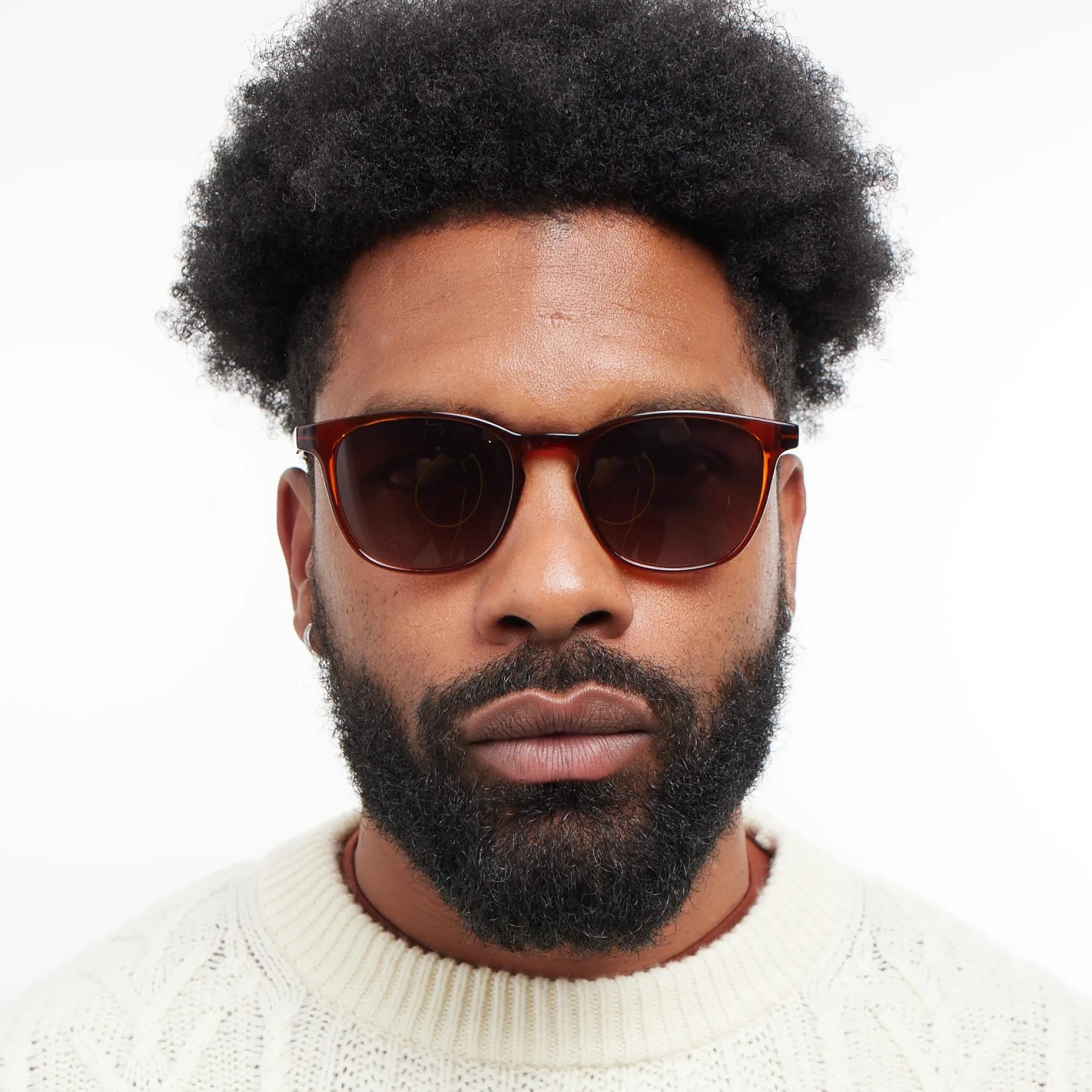 BARNER | Dalston Glossy - Intense Rust Sunglasses