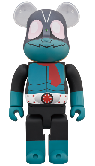BEARBRICK 仮面 舊1號 ライダー 旧1号 400%
