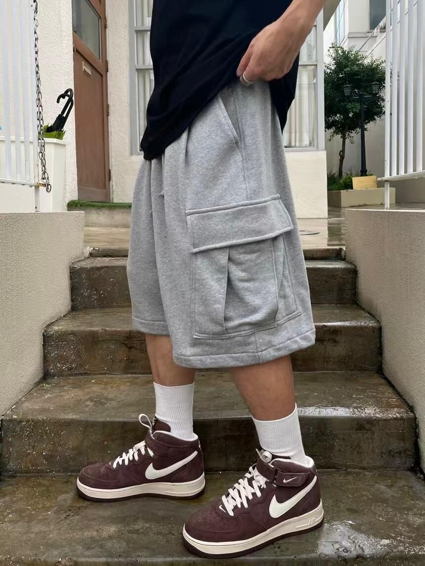 淨色工裝短褲 P3108