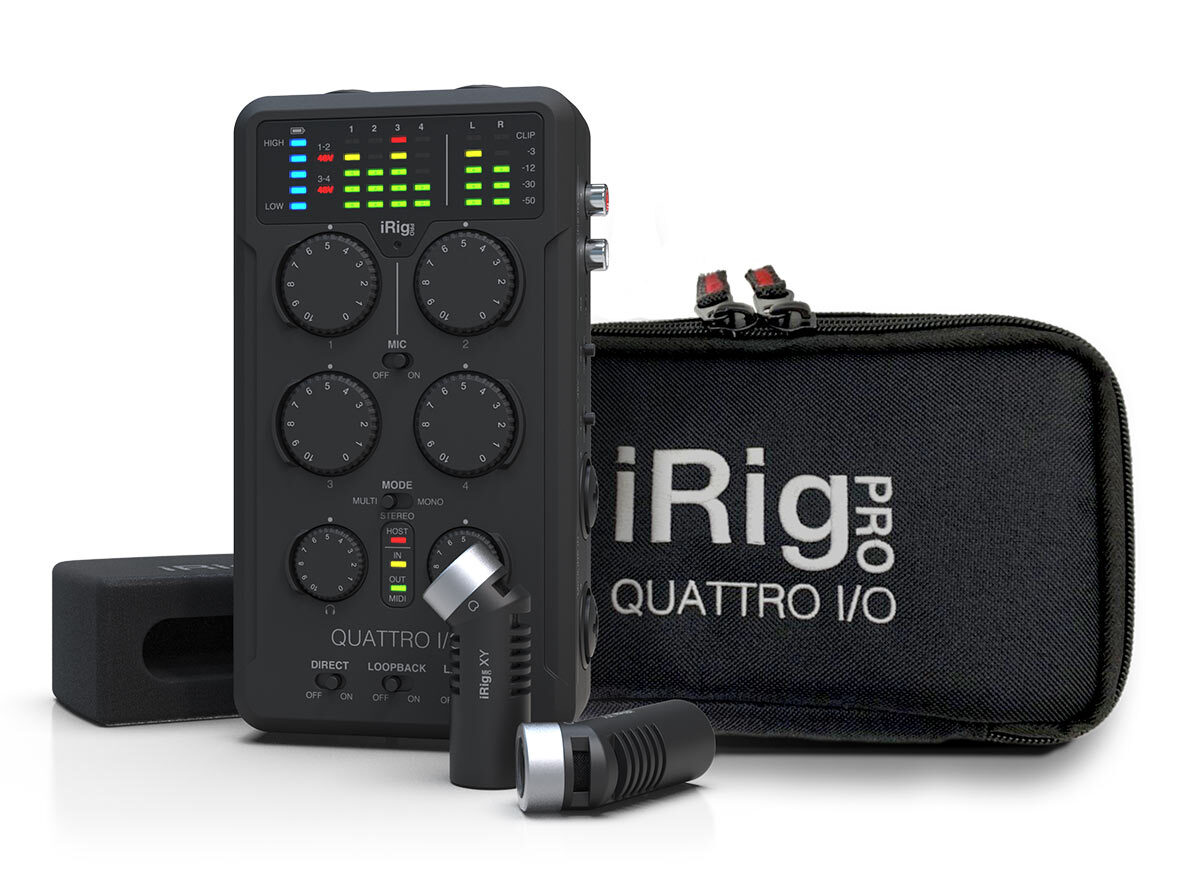 IK MULTIMEDIA iRig Pro Quattro I/O