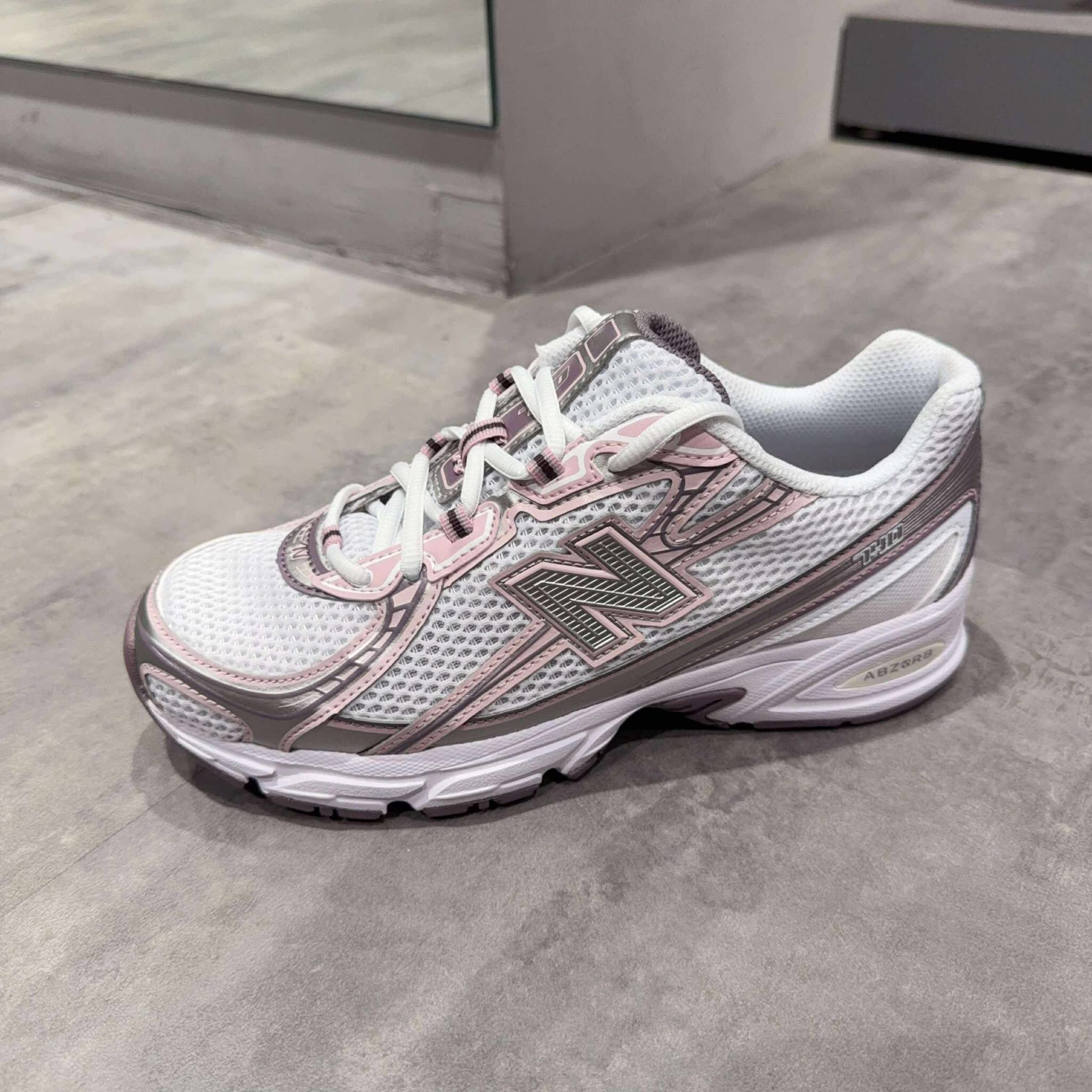 New Balance 740 粉紫銀 白休閒鞋 U740PK2