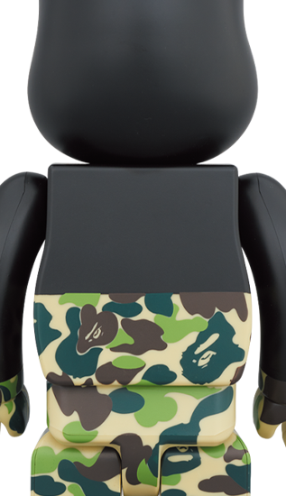 BEARBRICK BAPE MICKEY MOUSE (GREEN Ver.) 100% & 400%