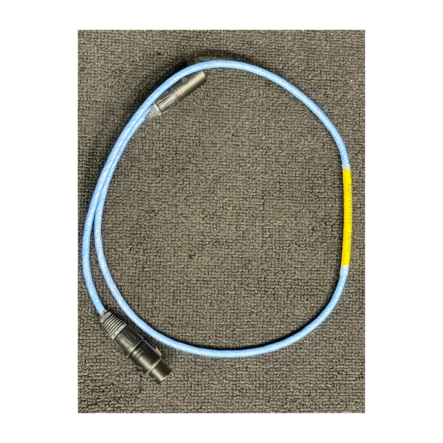 英國 Audio Synthesia Pure Silver AES EBU 純銀數碼線 (二手，插頭有傷口，不影響使用和效果)