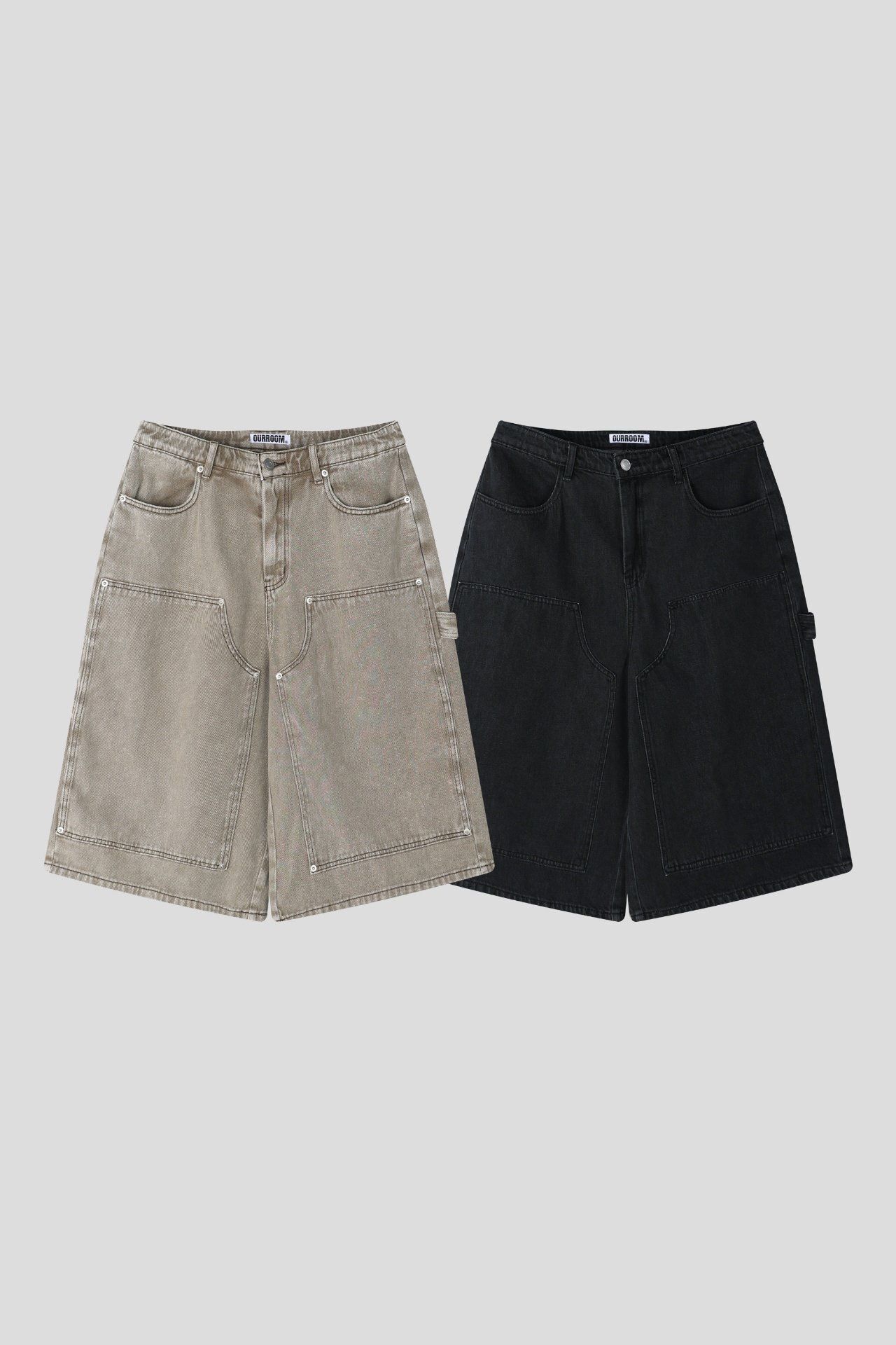 洗水淨色短褲 OUR ROOM-094P