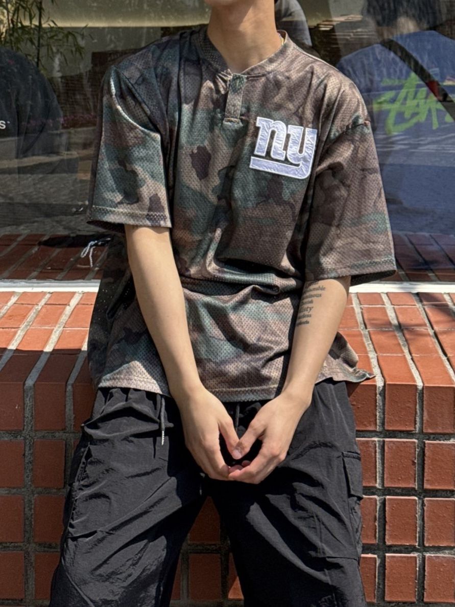 英文字迷彩短袖Tee OUR ROOM-097T