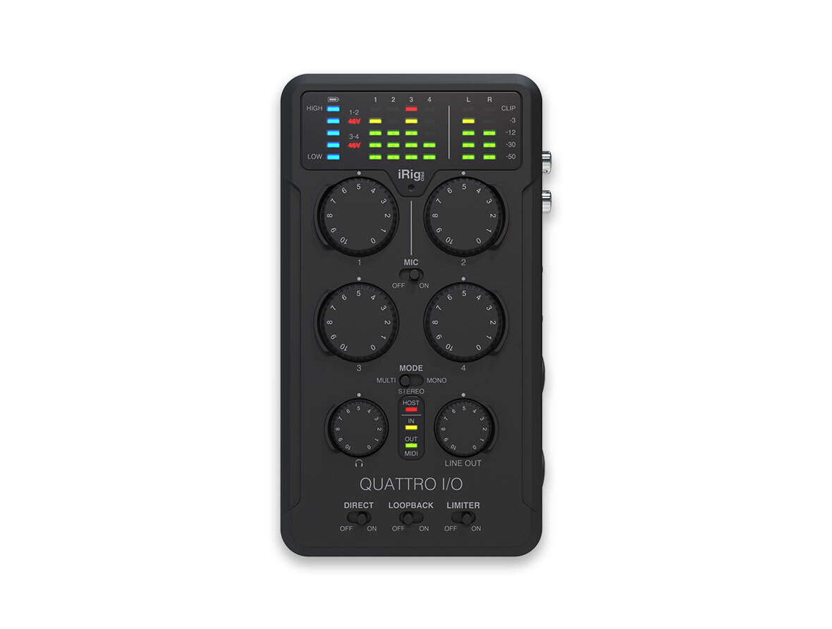 IK MULTIMEDIA iRig Pro Quattro I/O