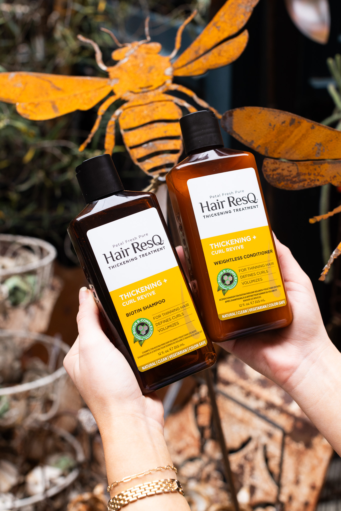 Petal fresh Hair ResQ鎖水柔亮有機洗髮液【PF41501】