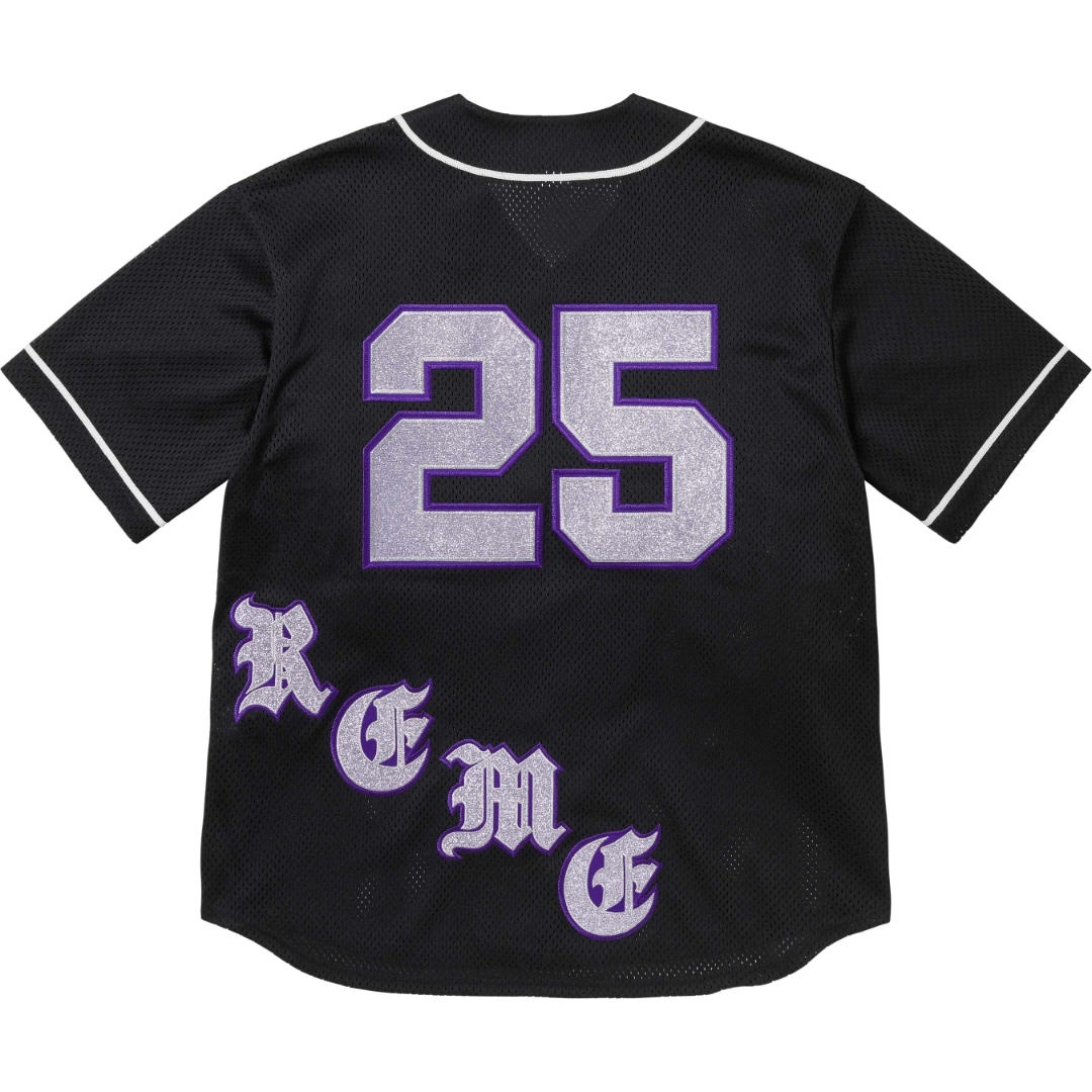 SUPREME 25SS OLD ENGLISH BASEBALL JERSEY 棒球短T (2色)