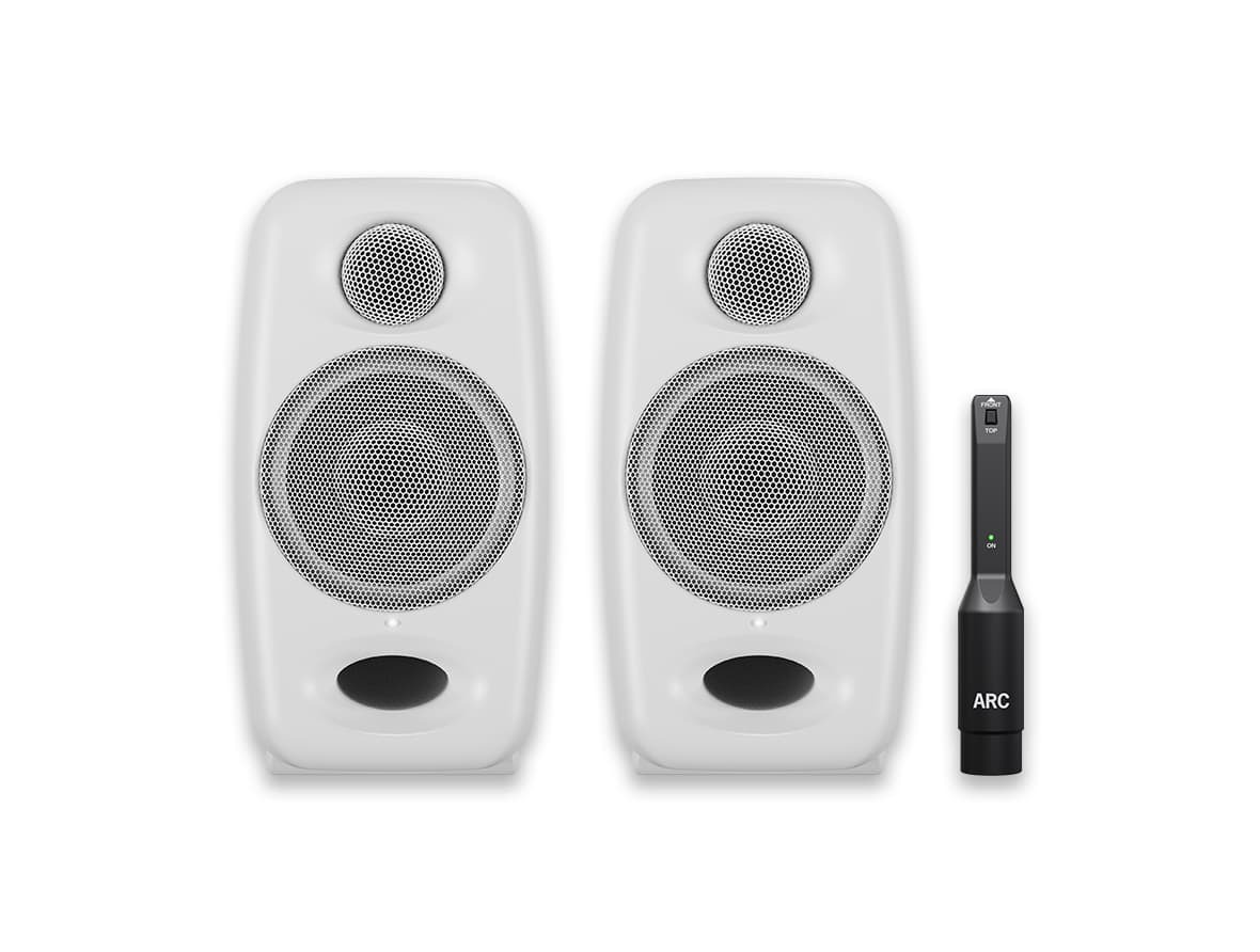 IK MULTIMEDIA iLoud Micro Monitor Pro White - Pair  Highly portable, professional reference studio monitors. Color: white.