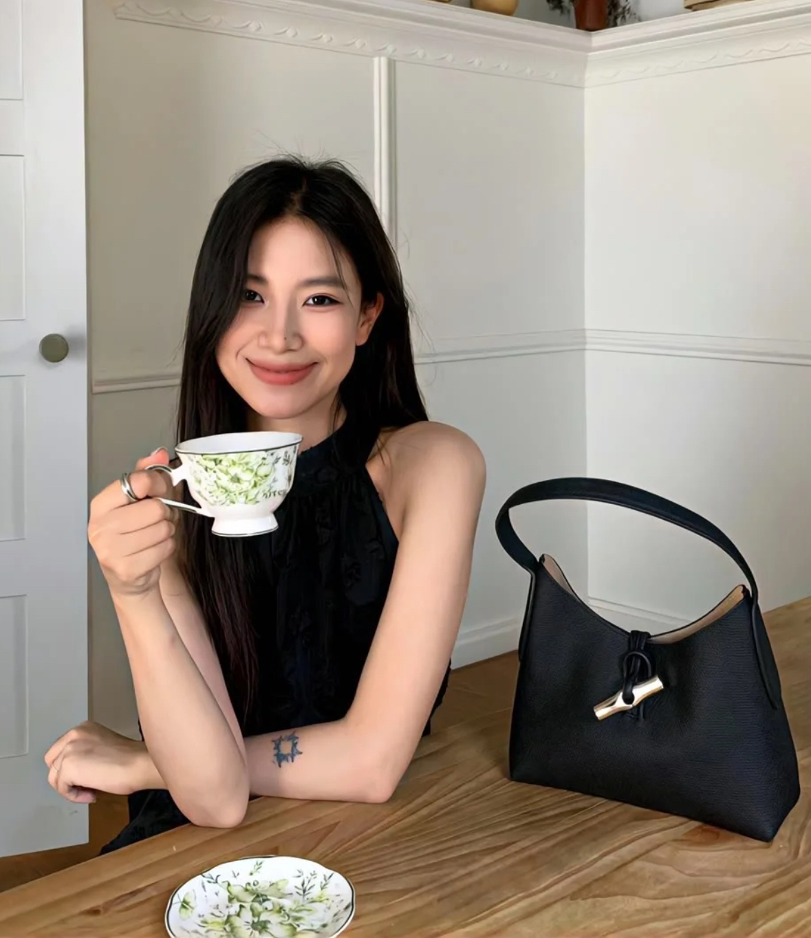 LONGCHAMP Roseau Hobo Bag S