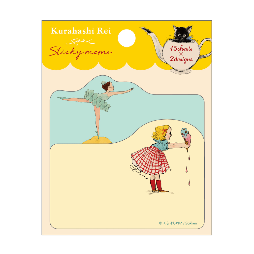 冰淇淋 30枚 便利貼組 memo｜日本Kurahashirei