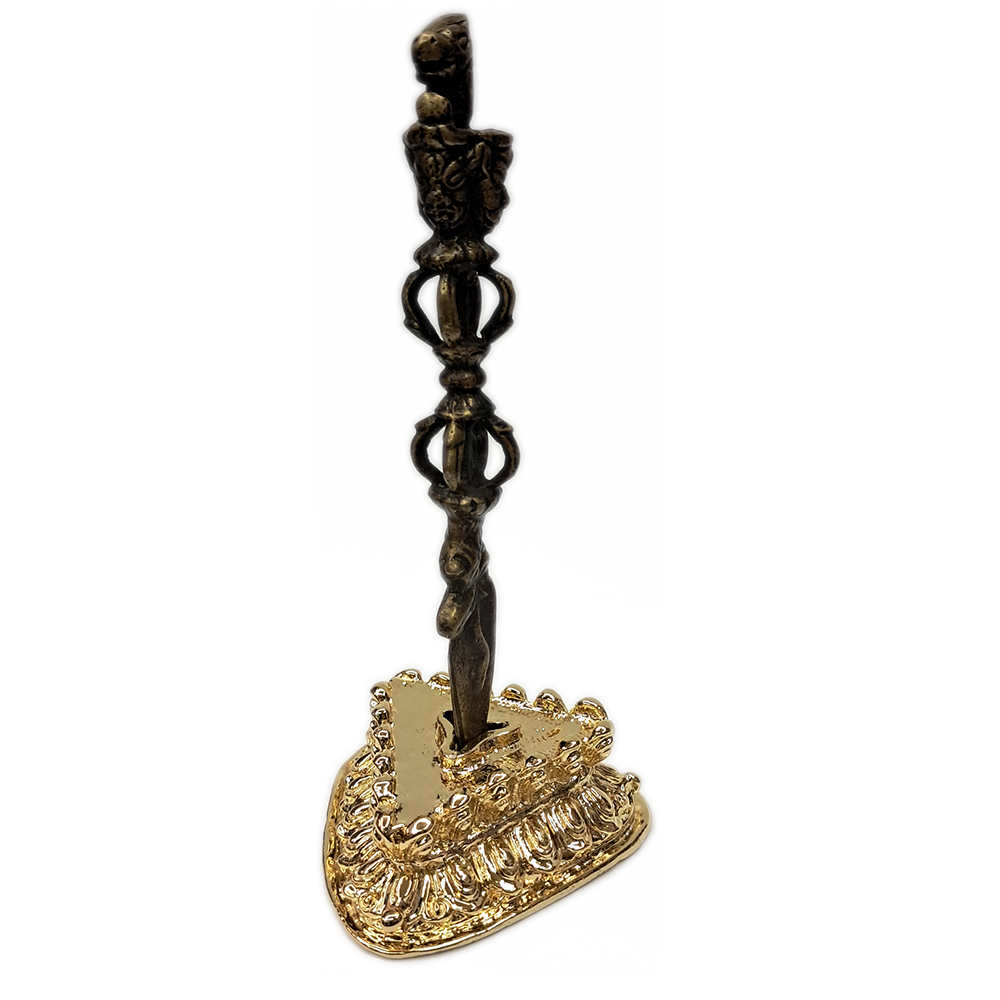 馬頭五股三面普巴杵(銅)12.5公分【十方】145510