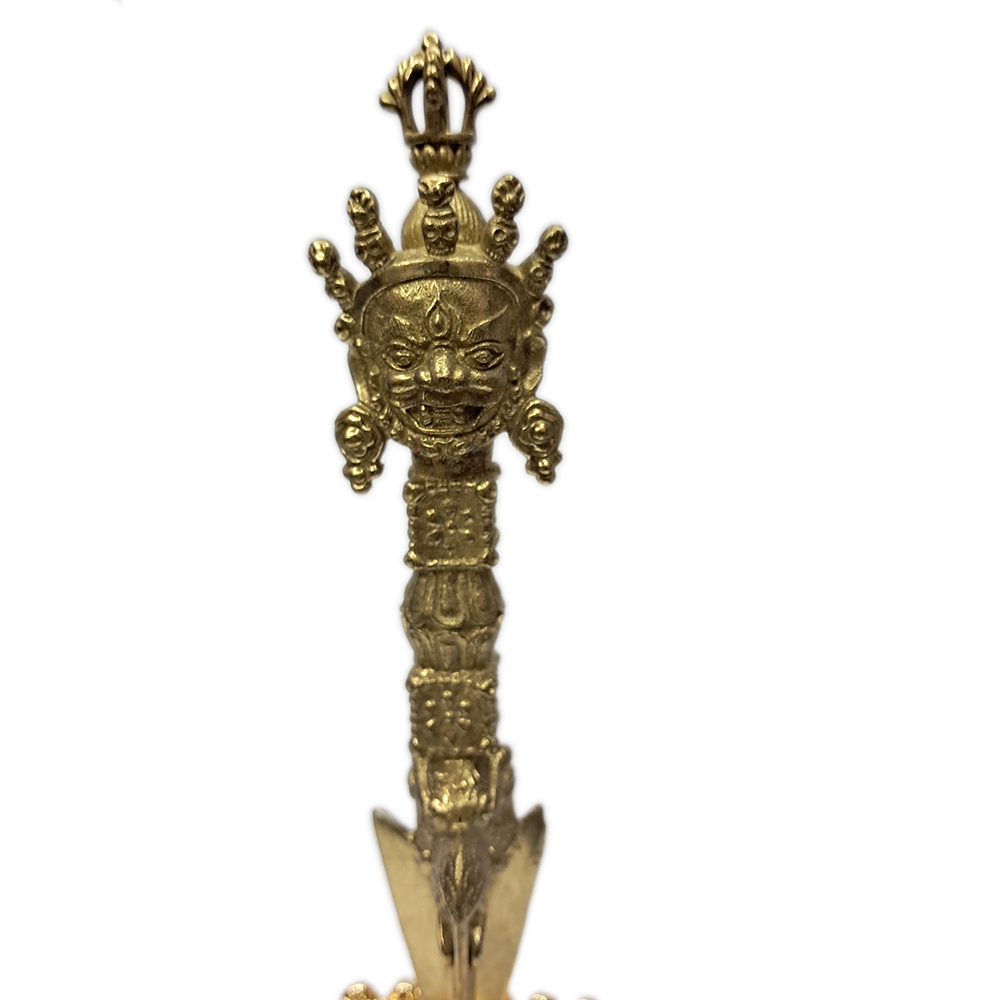 普巴杵 銅雕精工含座【十方】138041