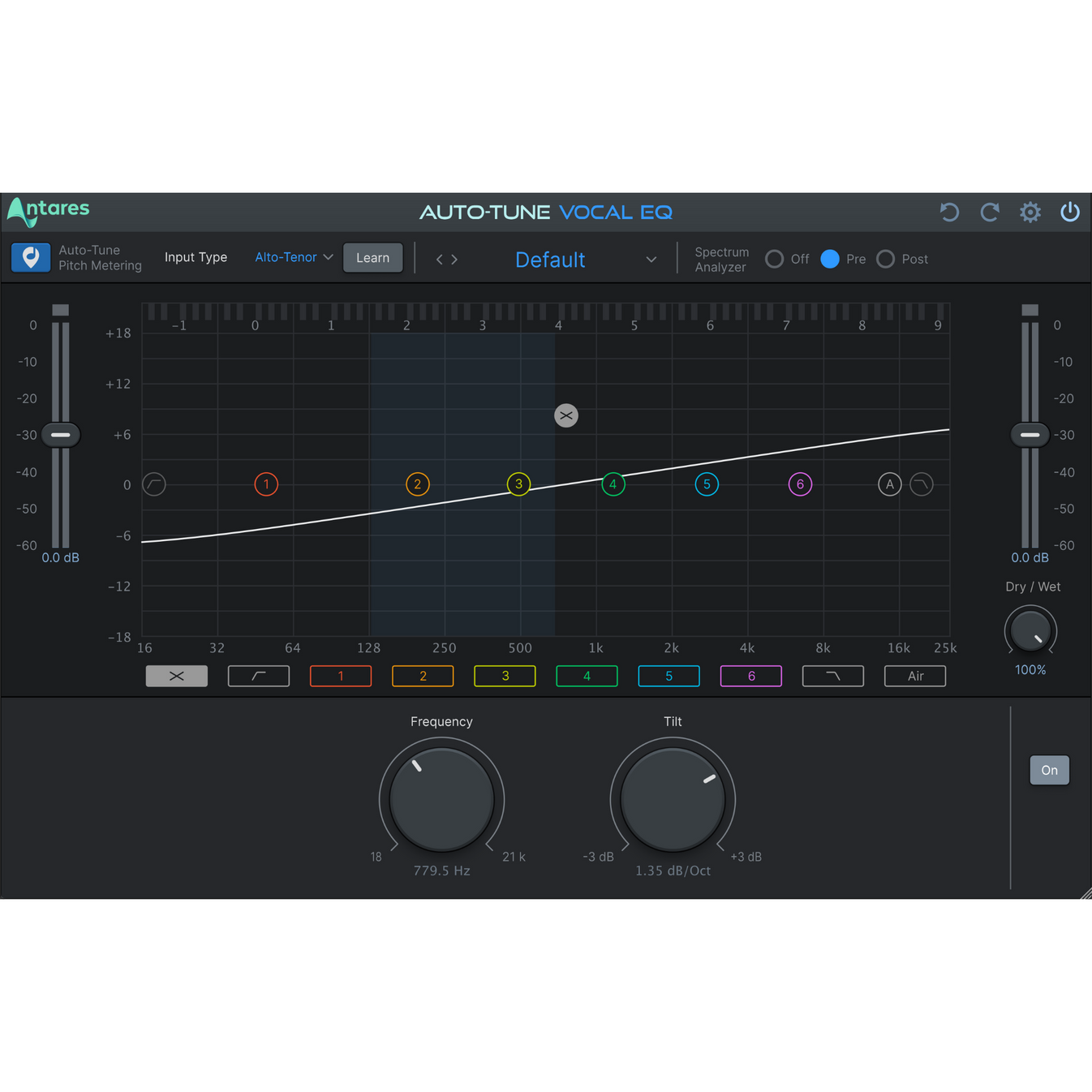 Antares AutoTune Vocal EQ Intelligent Dynamic Equalizer Plug-in
