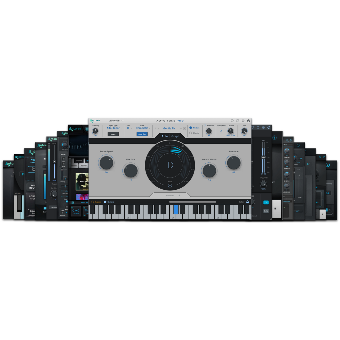 Antares AutoTune Unlimited 全插件方案 (1年期訂閱制)