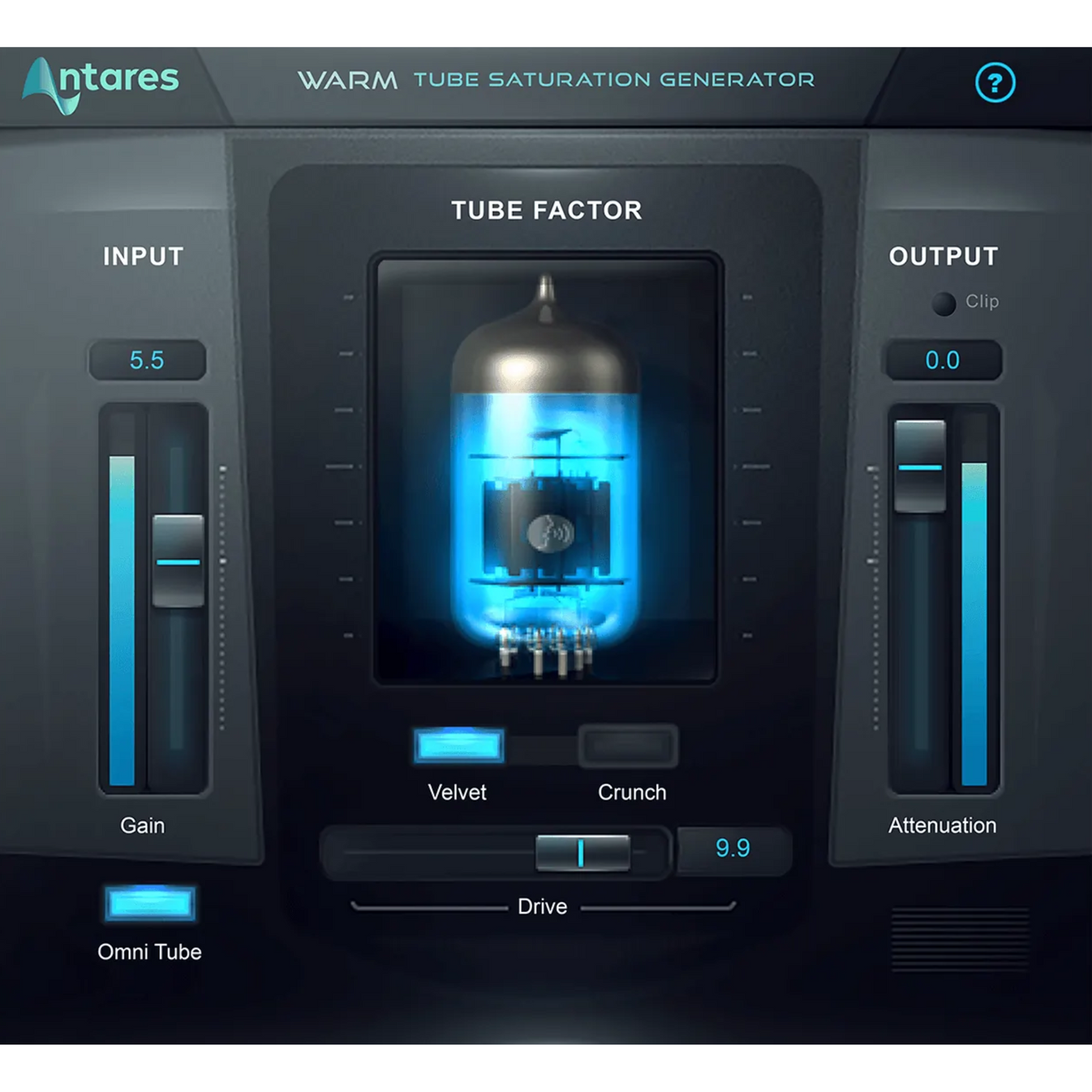 Antares Warm 類比真空管飽和效果插件