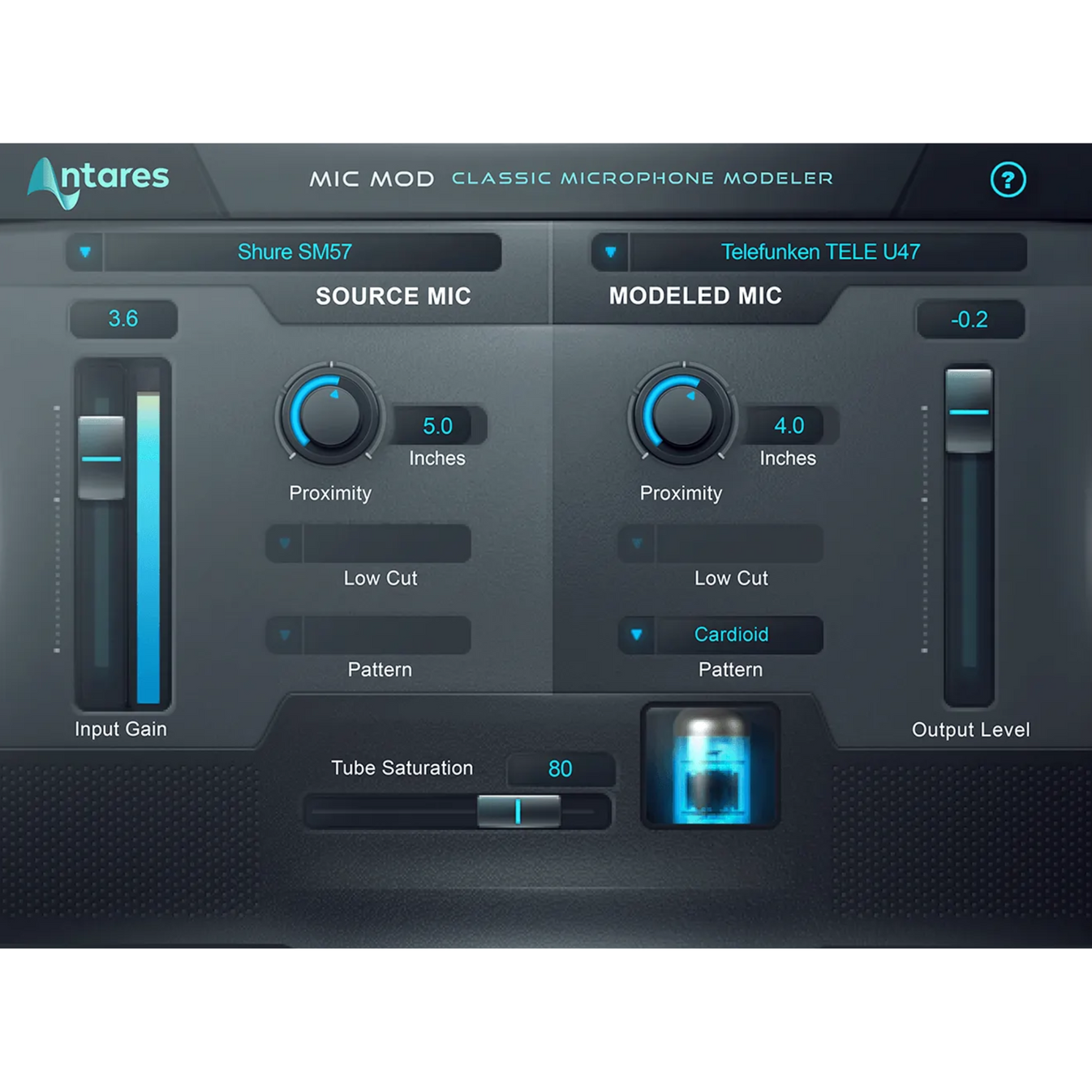 Antares Mic Mod EFX 經典麥克風模擬效果插件