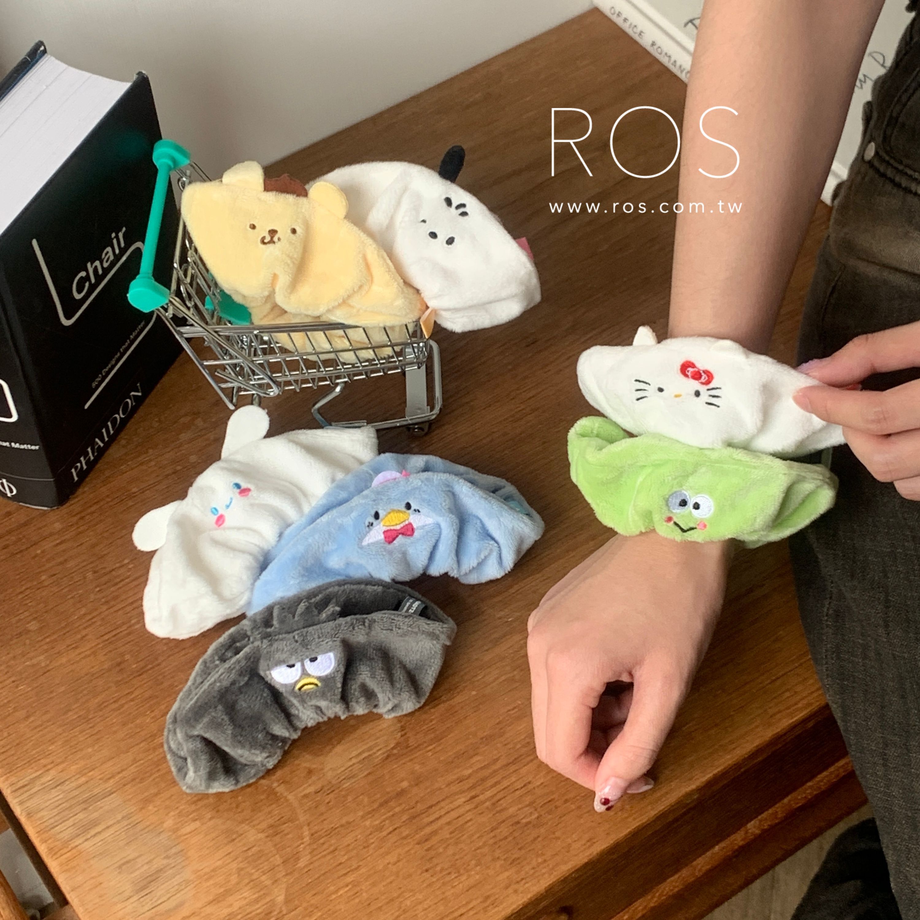 Sanrio 三麗鷗造型髮圈(7kinds)