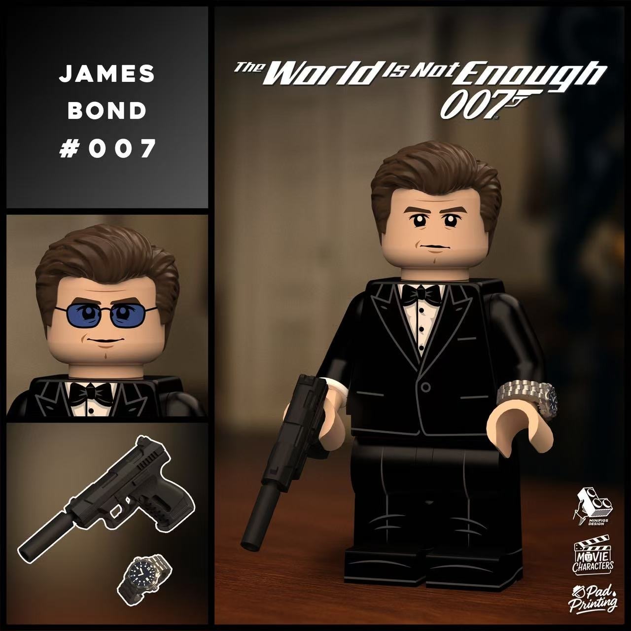 [Lok]Preorder] James Bond [PADprinted]