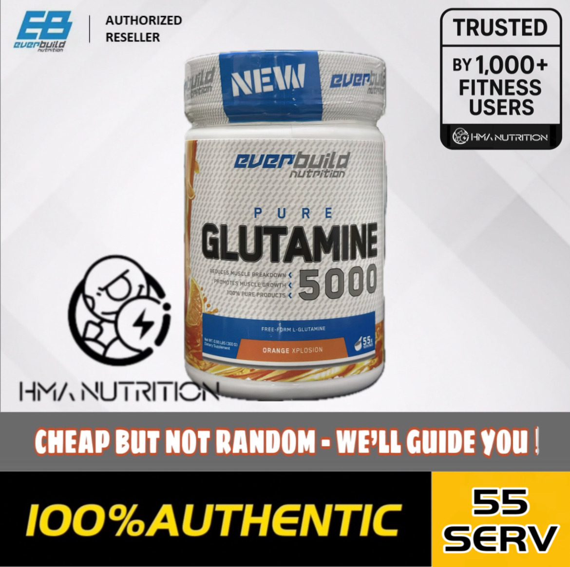 EB Pure Glutamine 5000 (55Servings)