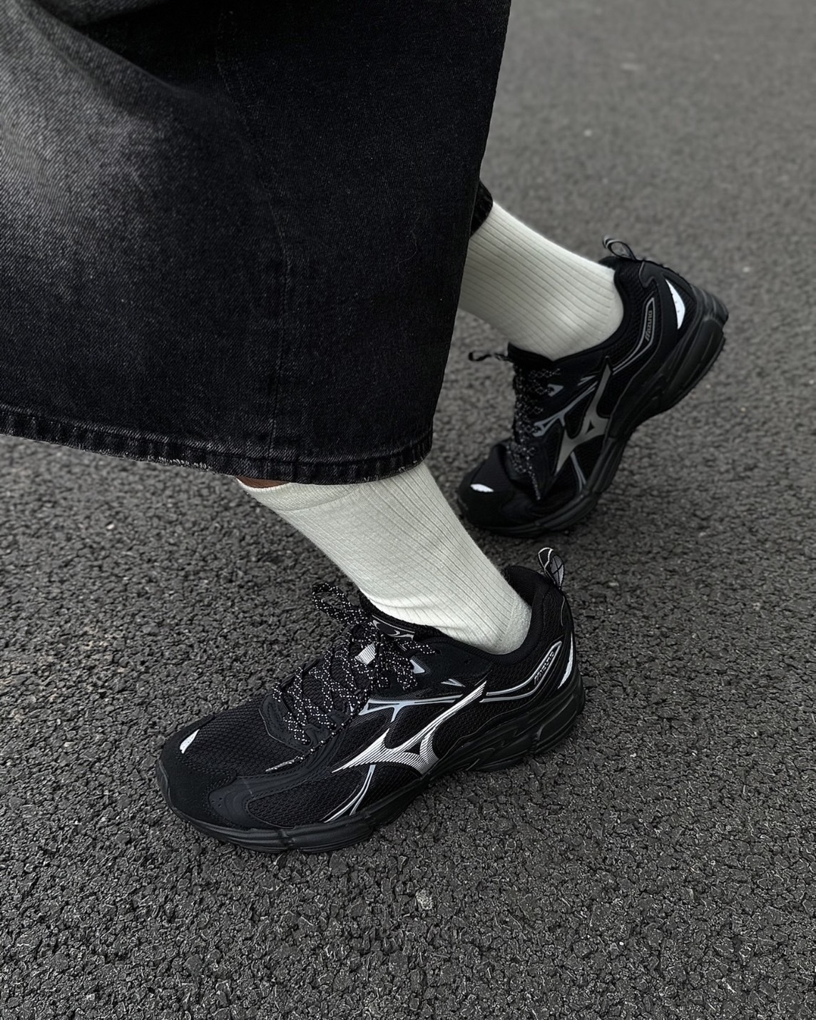 <"絕">Mizuno Speed 10s 黑銀 灰銀 復古 緩震 透氣 黑魂