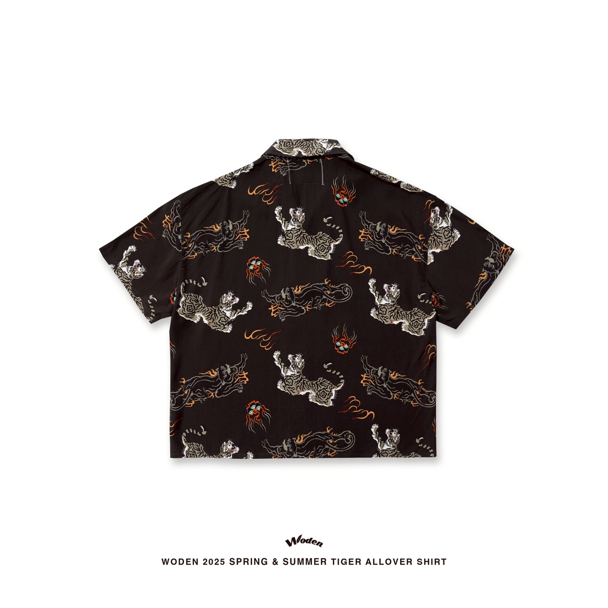 WODEN 2025 Spring & Summer 041 Tiger Allover Shirt