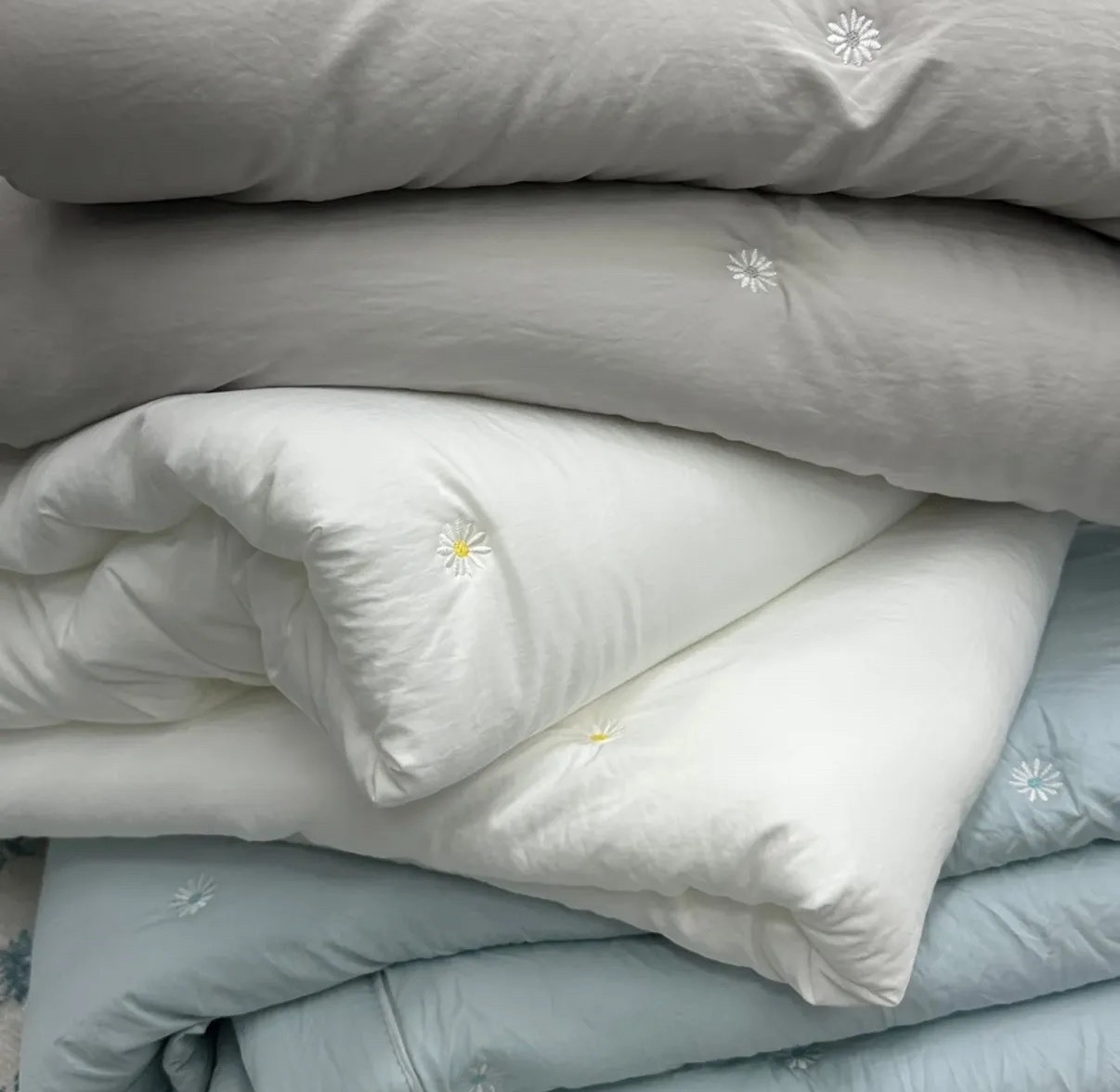 【韓國】滿版小雛菊四季被