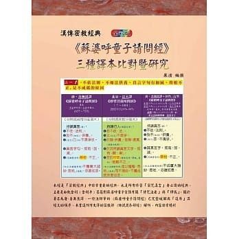 《蘇婆呼童子請問經》三種譯本比對暨研究(全彩版)