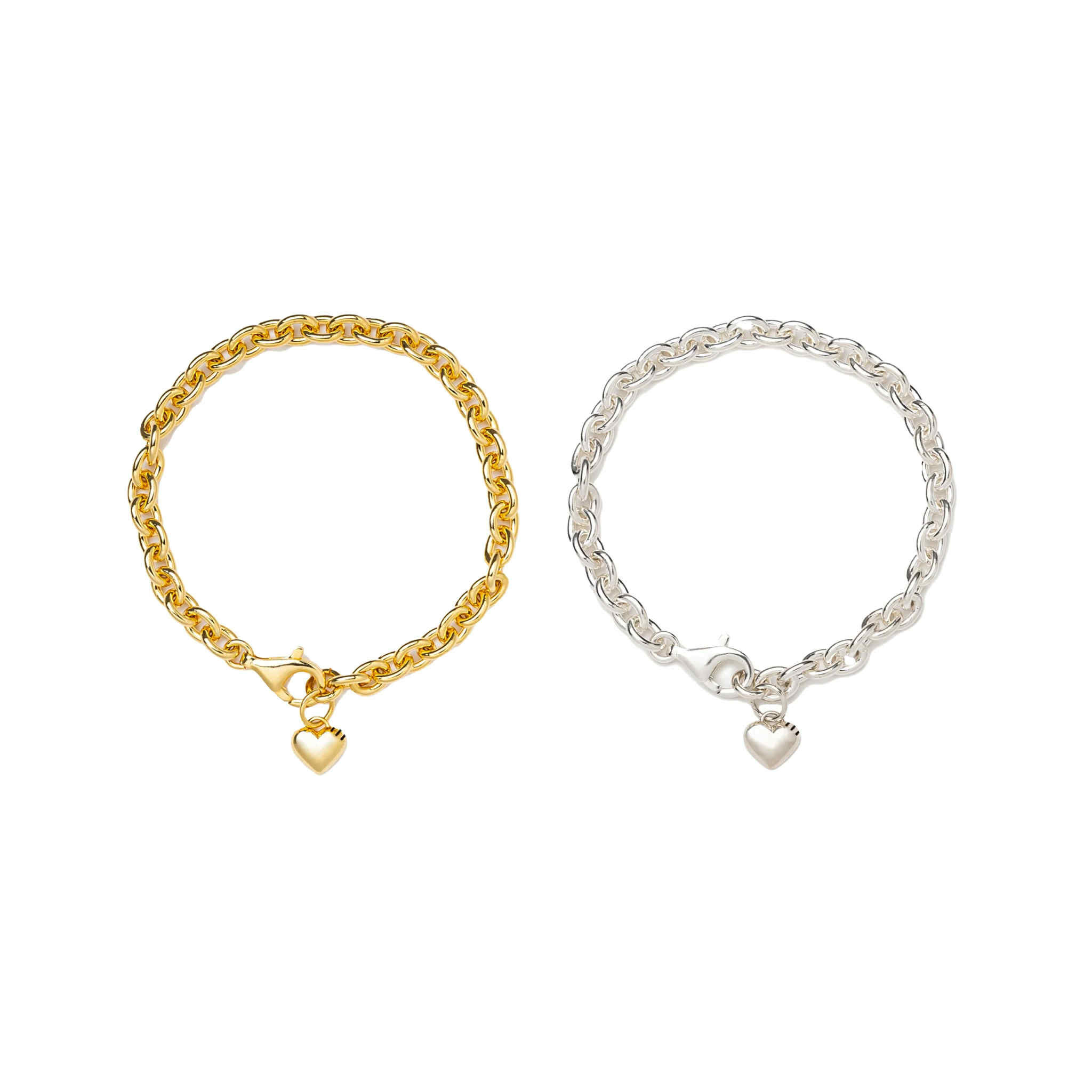 即日発送！正規品！HUMANMADE HEART SILVER BRACELET Human Made - Heart Silver Bracelet | HBX - Globally Curated