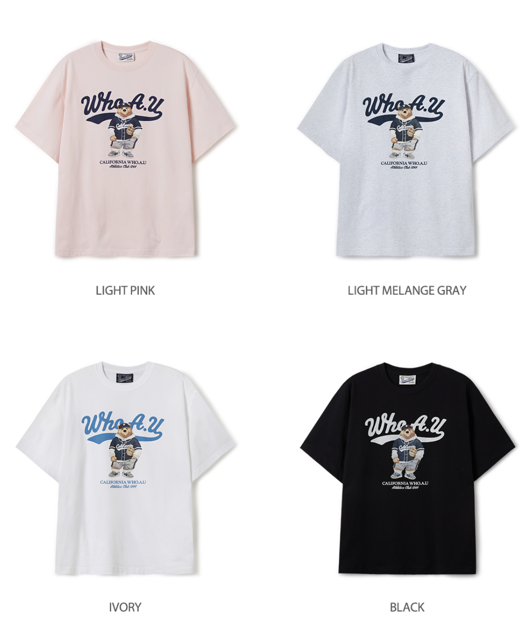 【韓国WHO.A.U フーアーユー】Steve Back Graphic T-Shirt[B] 韓国WHO.A.U フーアーユー】Steve Back Graphic T-Shirt[B] (WHO
