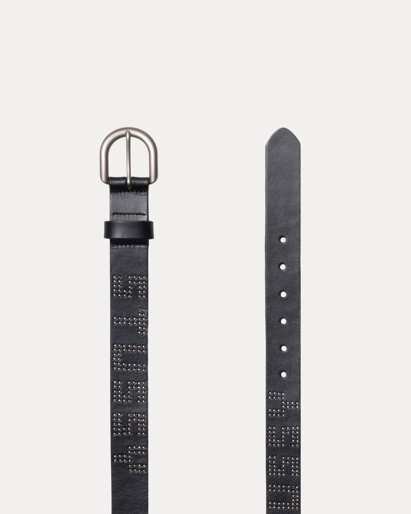 2025SS STUSSY STUD LETTER BELT 鉚釘 皮革 皮帶 現貨 135198