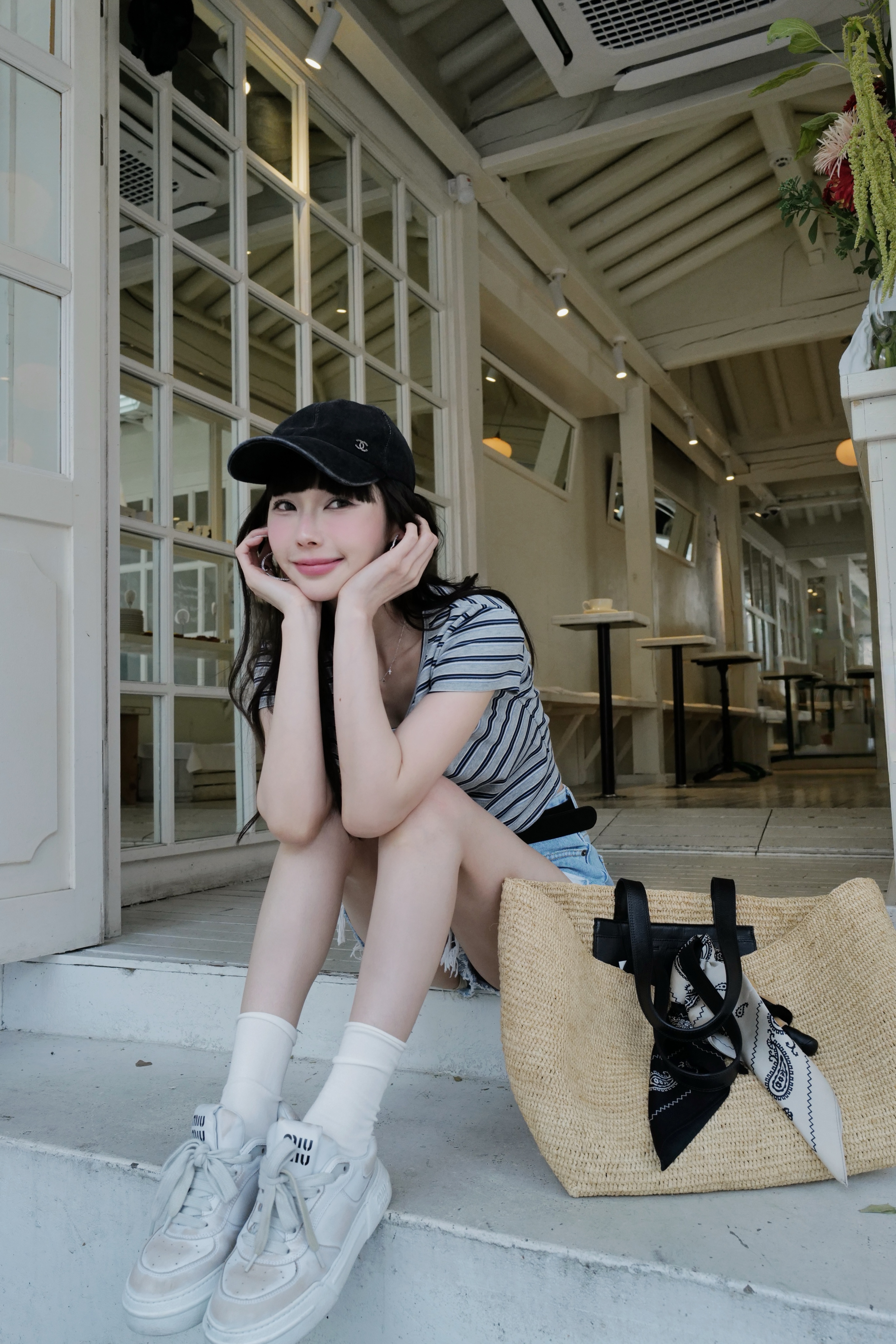 （現貨）必須囤貨捲邊棉質長襪 GF41