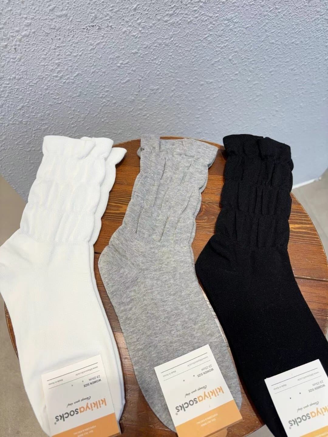 CT4430 百搭堆堆泡泡棉襪 (任選5對$75 / 任選10對$138)