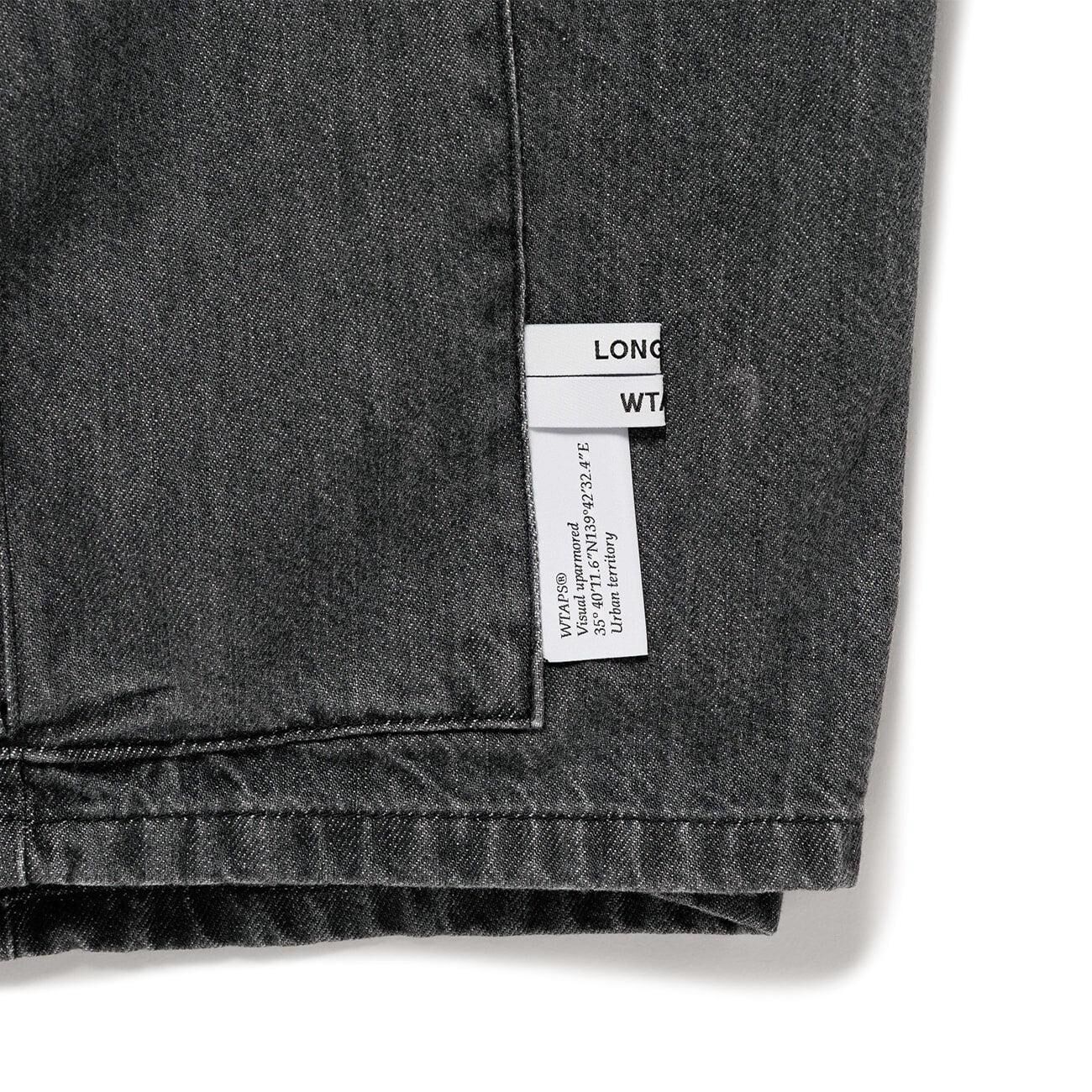 パンツ WTAPS 25SS MILS2301 SHORTS COTTON DENIM WTAPS MILS2301 / Shorts / Cotton. Denim Black | HAVEN