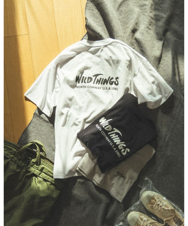 日本BEAMS 別注 WILD THINGS LOGO TEE