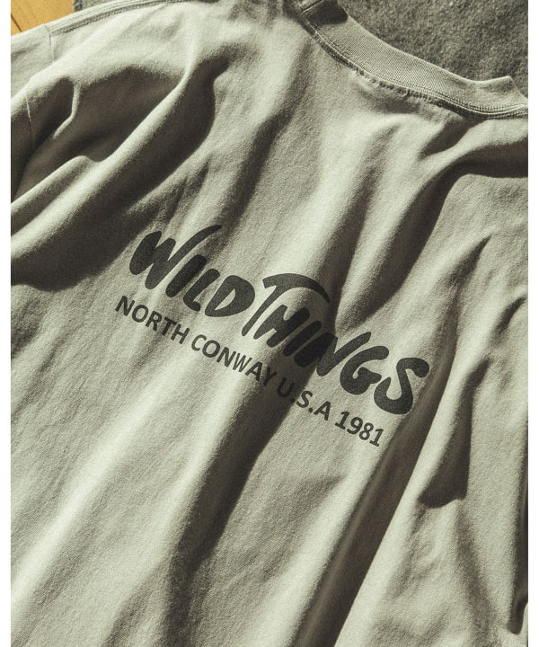 日本BEAMS 別注 WILD THINGS LOGO TEE