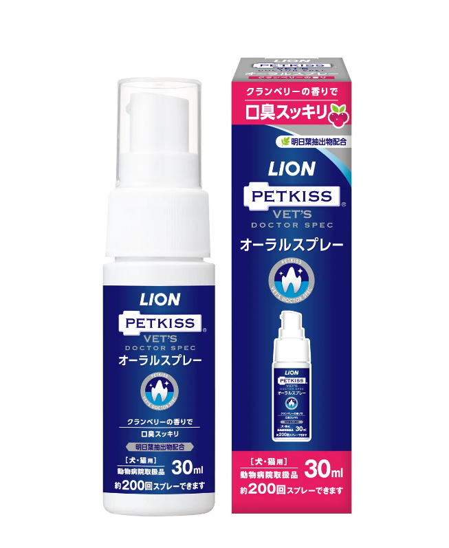 Lion Petkiss - Vet's Doctor Spec 獅王專研寵物口腔噴劑 30ml