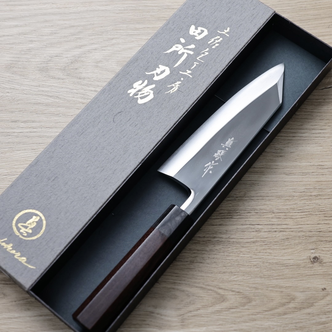 田所真琴 出刃 165mm 銀三鋼 鏡面 左手用