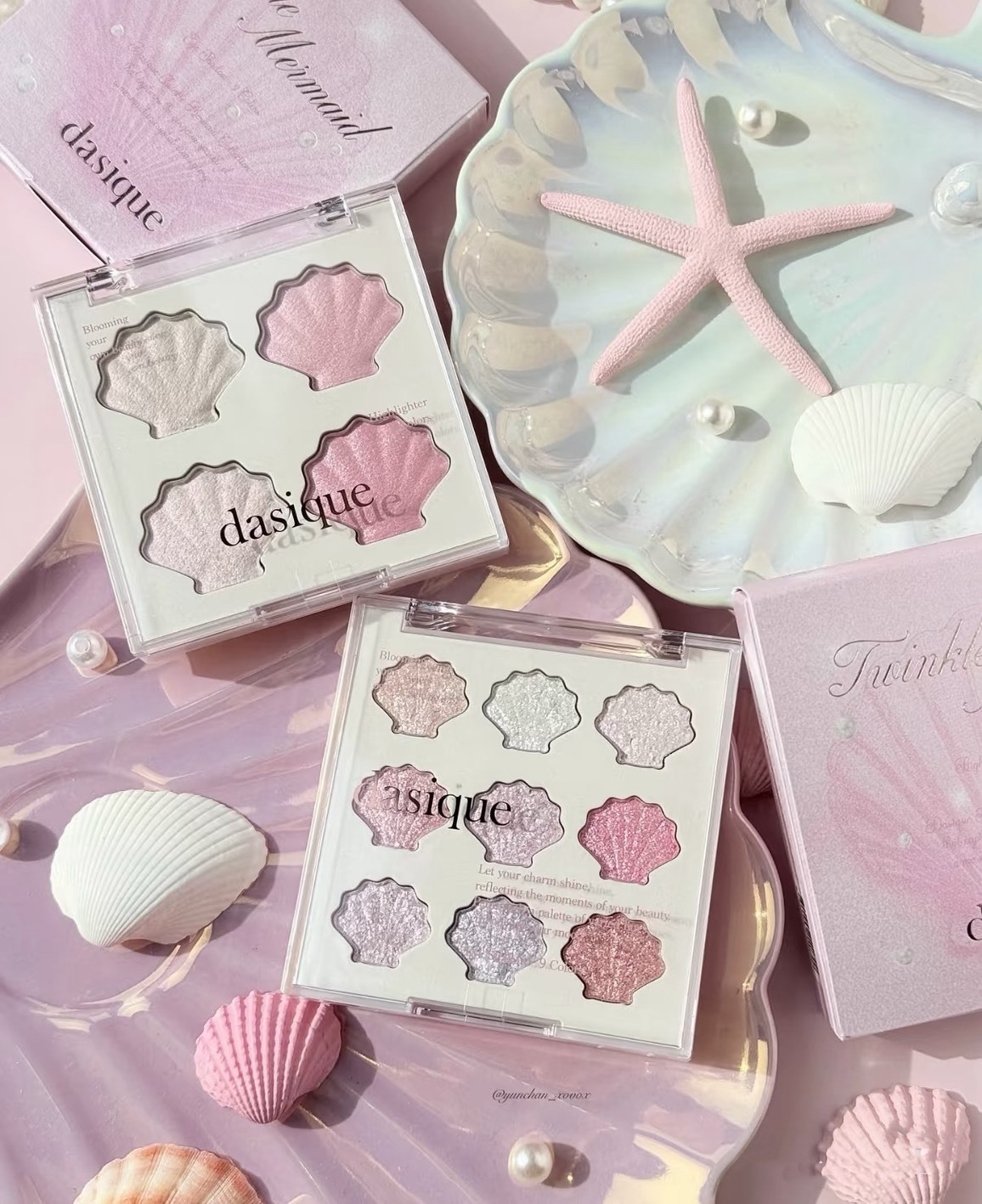 【現貨】Dasique Aqua Shell Collection 海洋閃耀貝殼系列