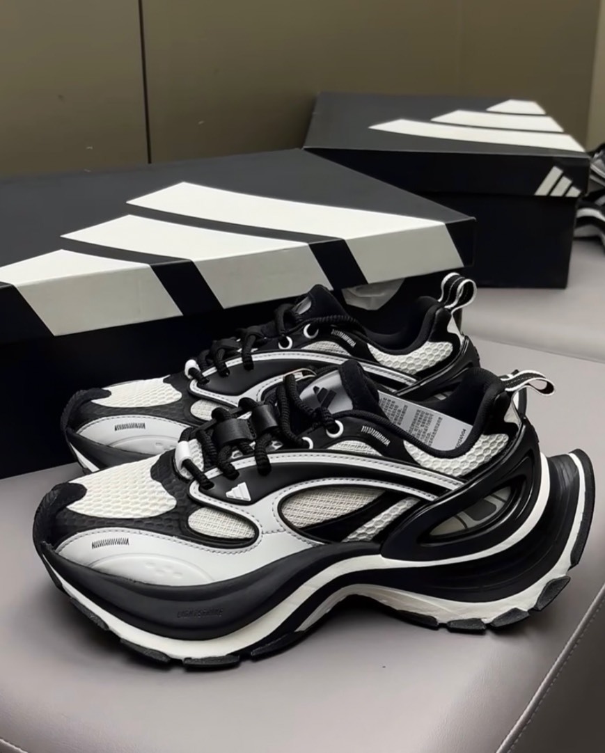 Adidas XLG Speed 未來 科技 老爹鞋 黑 白 JS4990