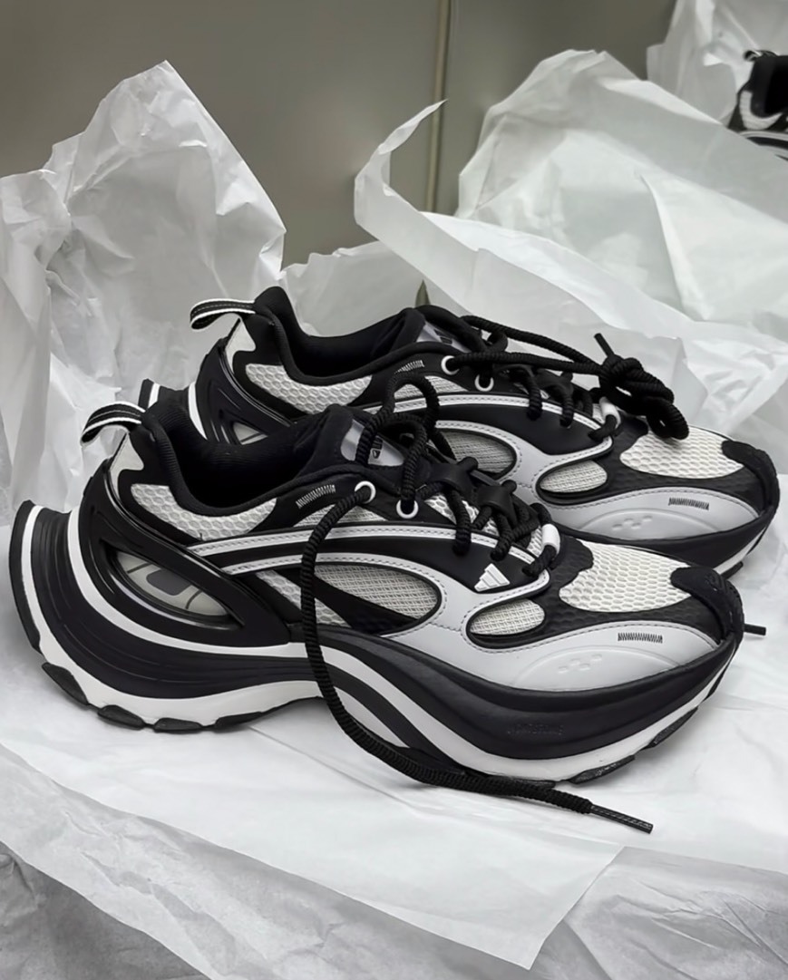 Adidas XLG Speed 未來 科技 老爹鞋 黑 白 JS4990