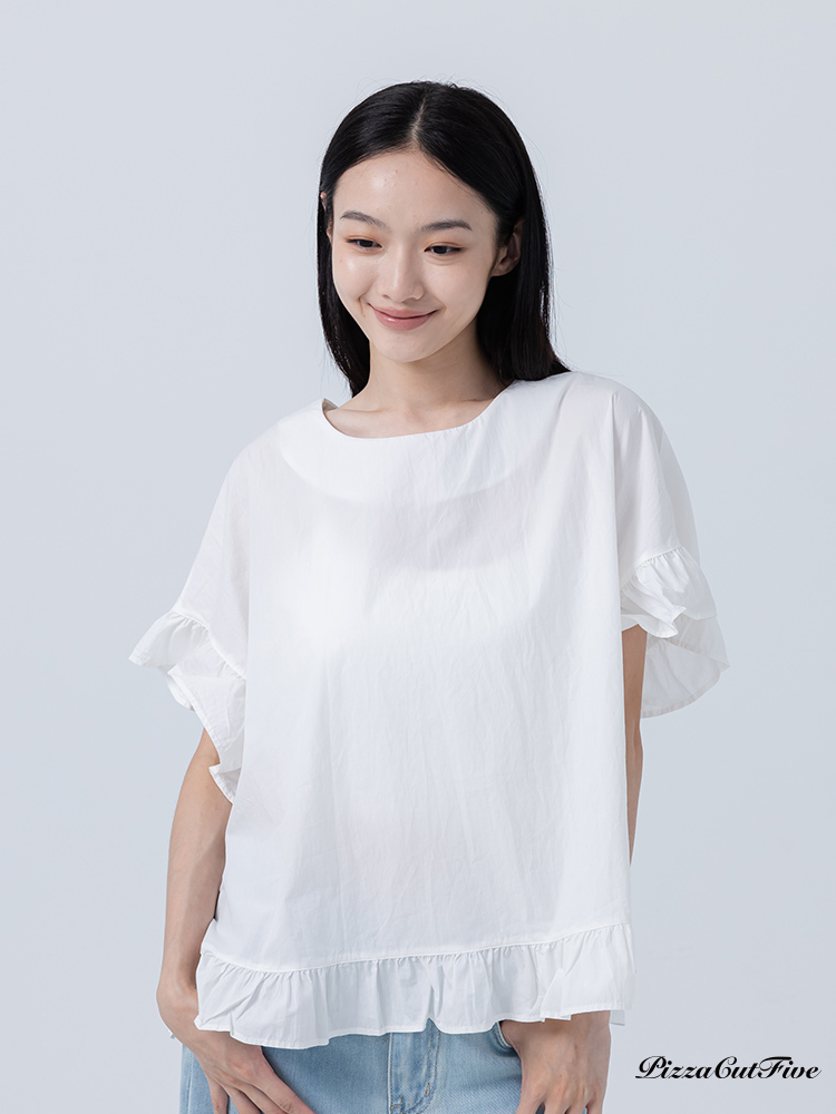 [SALE]荷葉邊上衣 ThePeacePiece TPP252404016